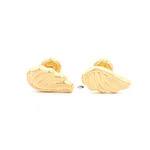 Aros Alas para Bebé de Oro Amarillo 18K