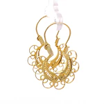 Aros de Filigrana en Oro Amarillo 18K