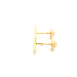 Aros Alas para Bebé de Oro Amarillo 18K
