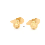 Aros Alas para Bebé de Oro Amarillo 18K