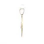 Colgante Circular Sagitario de Oro Amarillo 18K Mateado