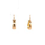 Aros Botes de Oro Amarillo 18K