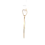 Colgante Circular Sagitario de Oro Amarillo 18K Mateado