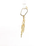 Colgante Niñas con Corazón Calado de Oro Amarillo 18K