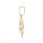 Colgante Niños con Corazón Calado de Oro Amarillo 18K