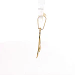 Colgante Letra A Calada de Oro Amarillo 18K