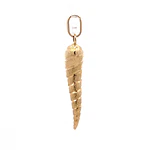 Colgante Cuerno Italiano de Oro Amarillo 18K