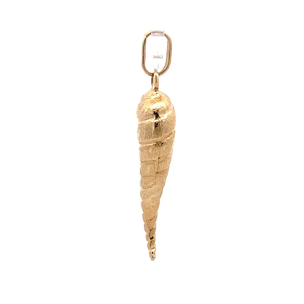 Colgante Cuerno Italiano de Oro Amarillo 18K