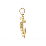 Colgante Ancla de Oro Amarillo 18K