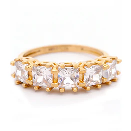 Anillo de Oro Amarillo Cintillo 18K Talla 16