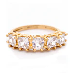 Anillo de Oro Amarillo Cintillo 18K Talla 16