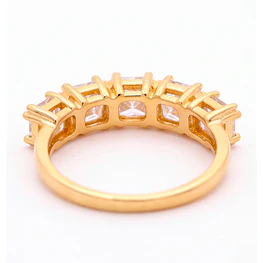 Anillo de Oro Amarillo Cintillo 18K Talla 16