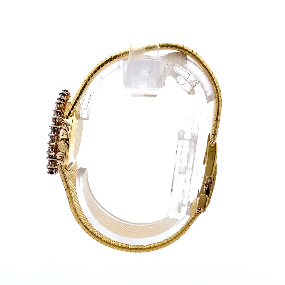 Reloj Omega De Ville 8340 005 Mecánico Oro 18K con Diamantes
