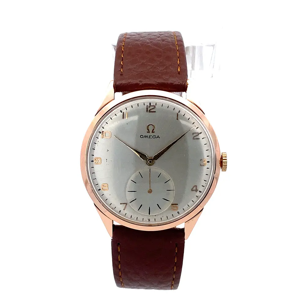 Reloj Omega Vintage Mecánico Oro 18K Calibre 265
