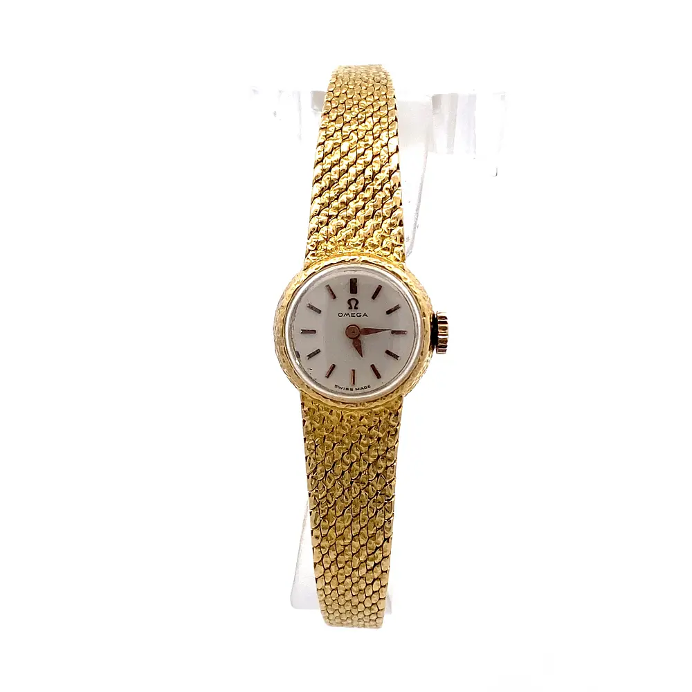 Reloj Omega Vintage Mecánico Oro 18K