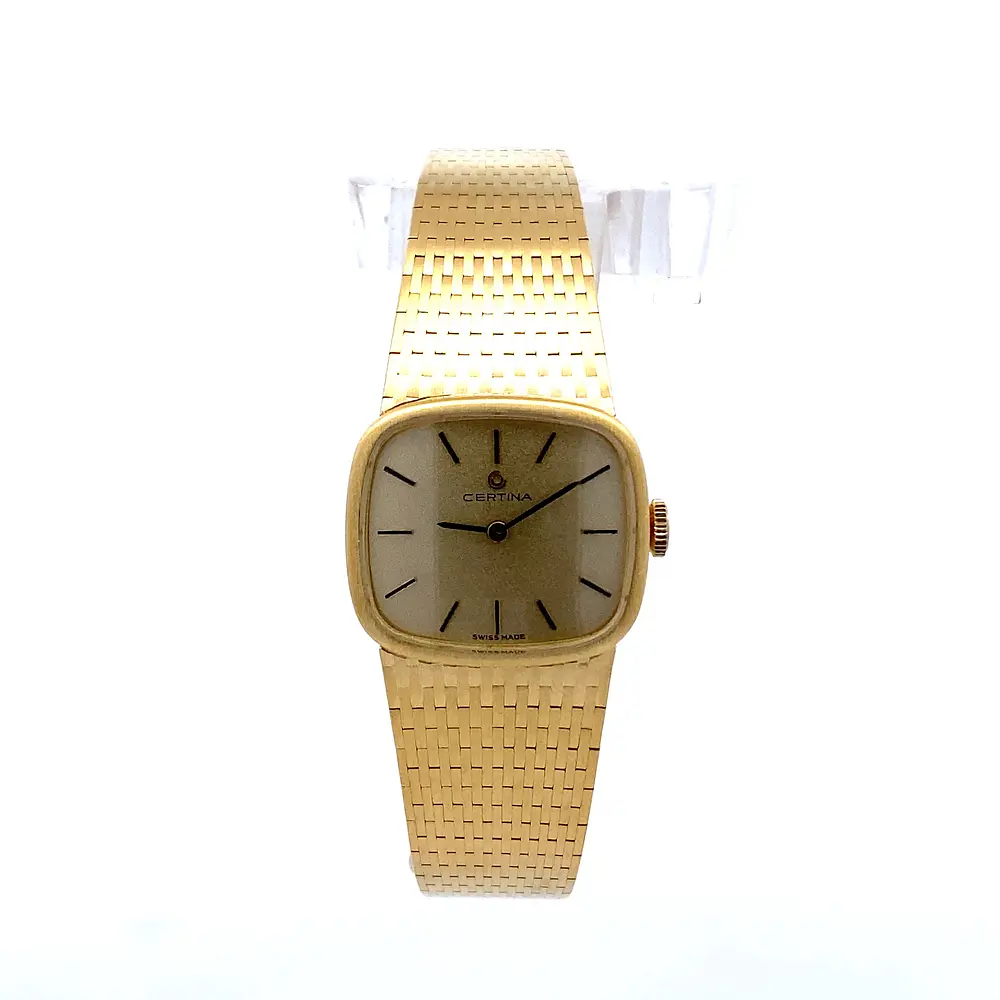 Reloj Certina Vintage Mecánico Oro 18K
