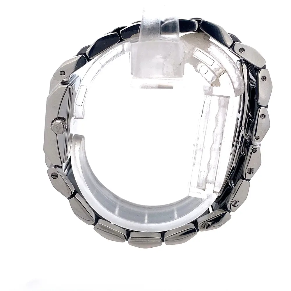Reloj Mosso Miniwatch Cuarzo Acero y Cerámica con Diamantes