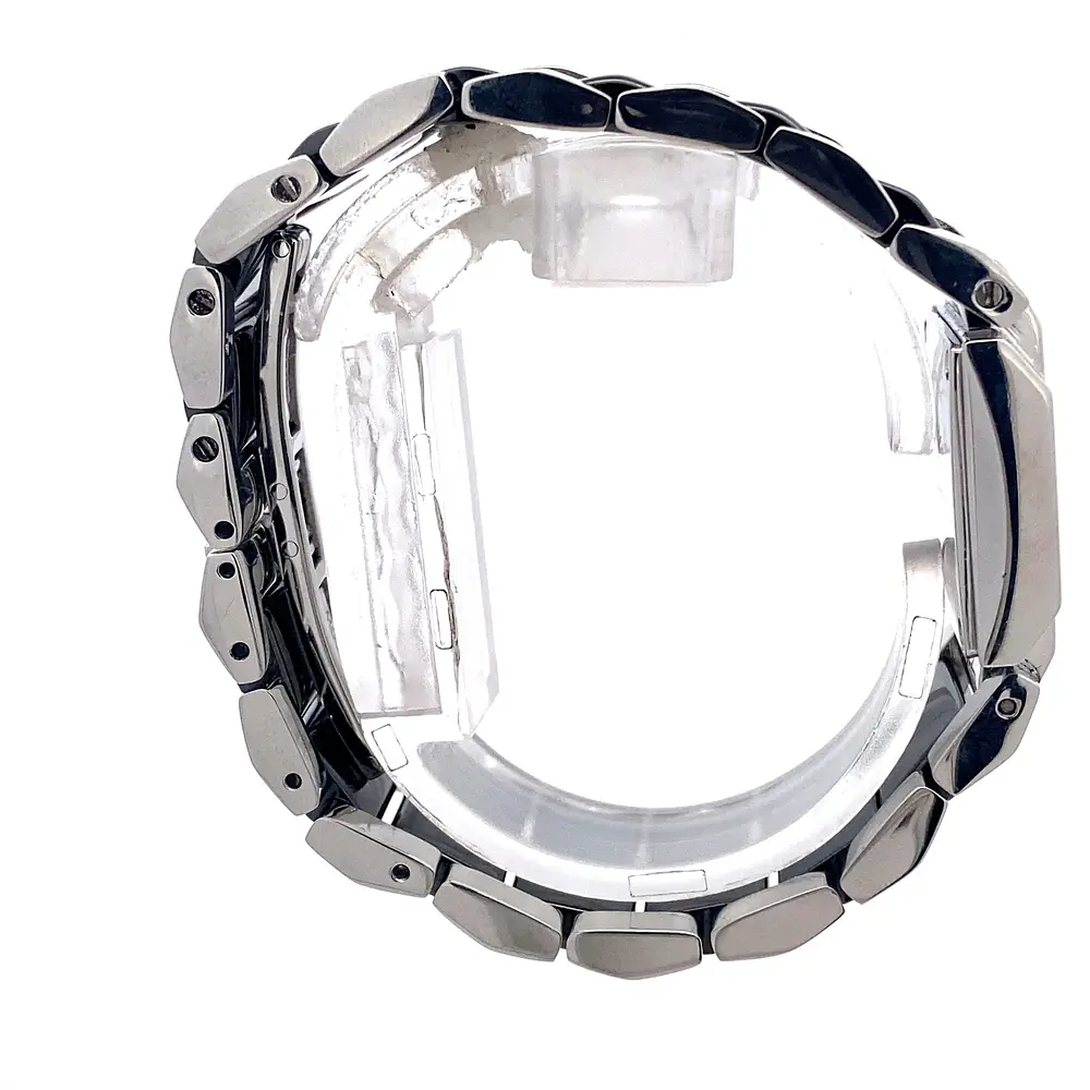 Reloj Mosso Miniwatch Cuarzo Acero y Cerámica con Diamantes