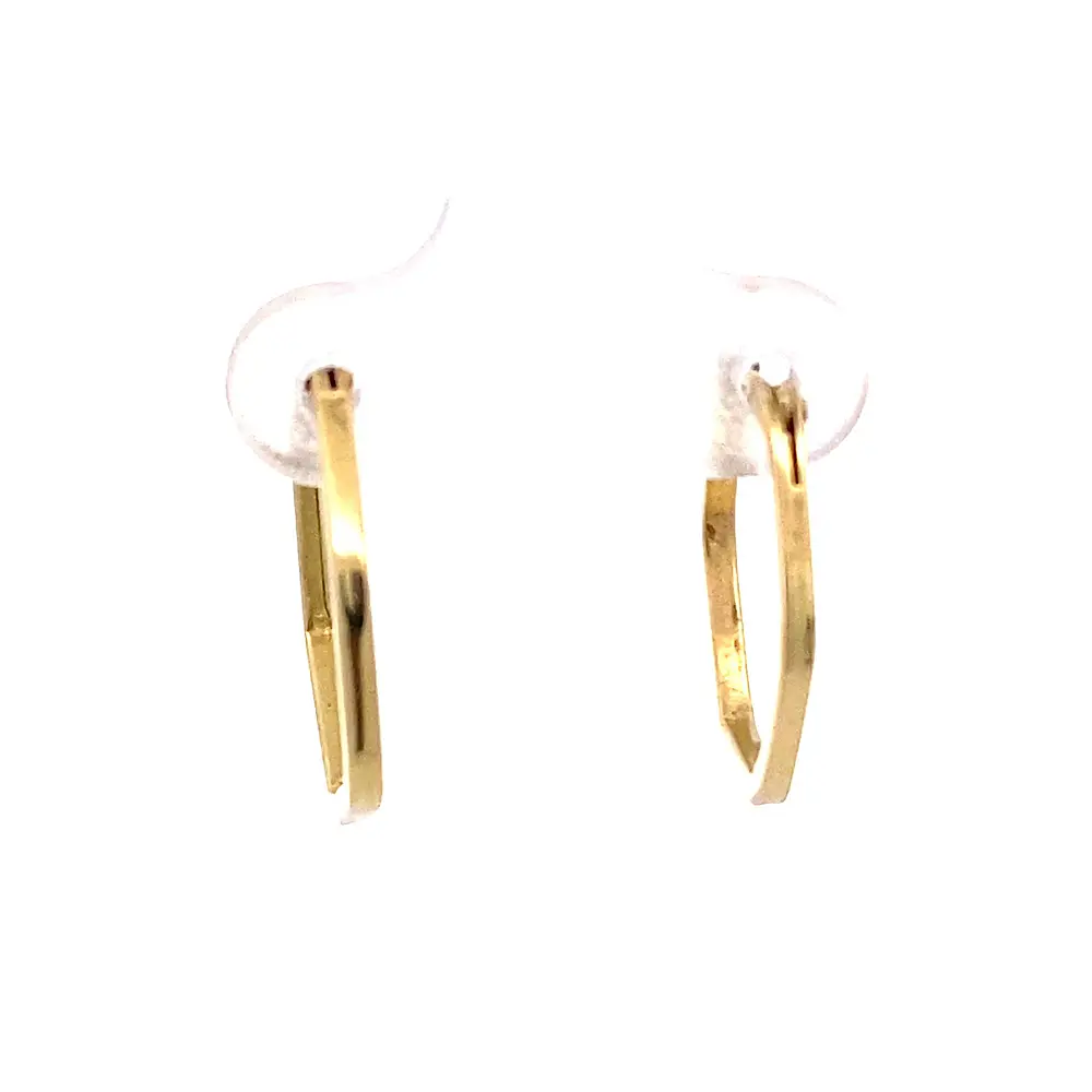 Aros Tubulares de Oro Amarillo 18K
