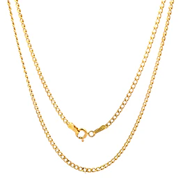 Cadena Groumet de Oro Amarillo 18K