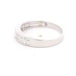 Anillo Cintillo de Oro Blanco 18K con 62 Diamantes Naturales
