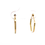Aros Tubulares de Oro Amarillo 18K