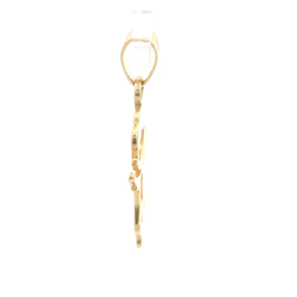 Colgante Niño Calado de Oro Amarillo 18K