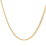 Cadena Groumet de Oro Amarillo 18K