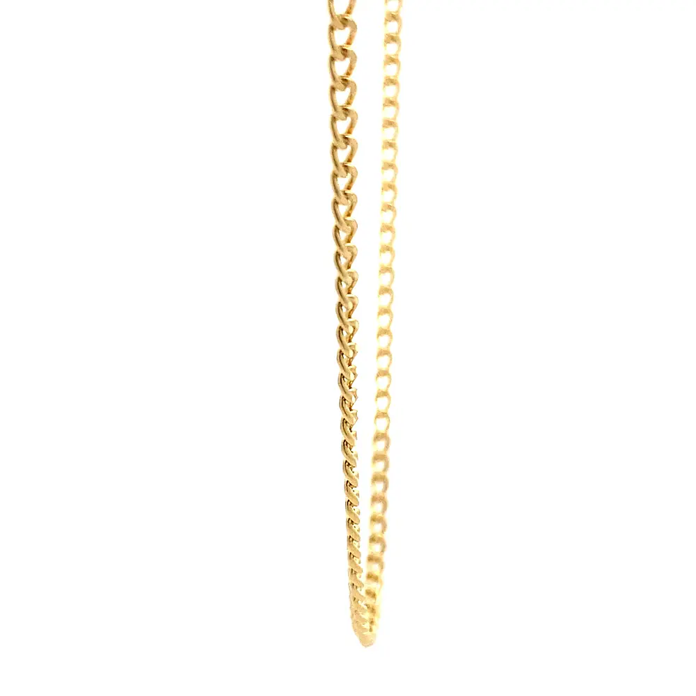 Cadena Groumet de Oro Amarillo 18K