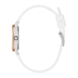 Reloj Guess Cuarzo Blanco y Rose Gold