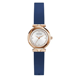 Reloj Guess Cuarzo Azul y Rose Gold
