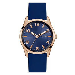 Reloj Guess Monte Cuarzo Azul y Rose Gold
