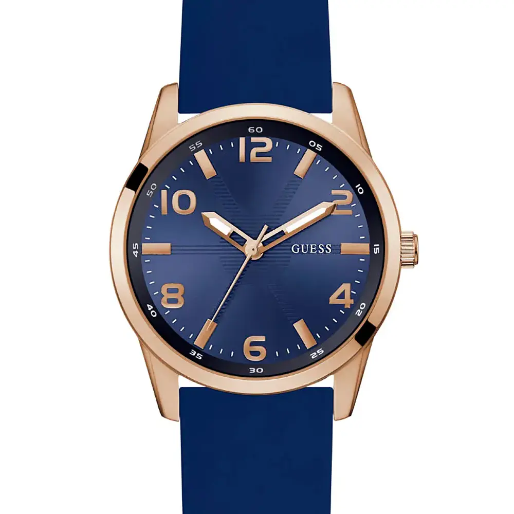 Reloj Guess Monte Cuarzo Azul y Rose Gold