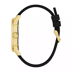 Reloj Guess Badge Cuarzo Negro y Dorado