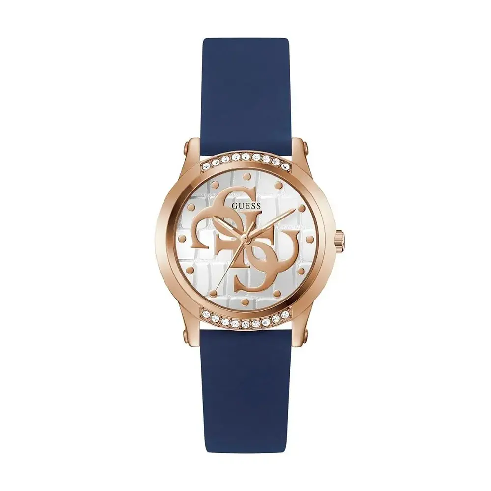 Reloj Guess Annette Cuarzo Azul y Rose Gold
