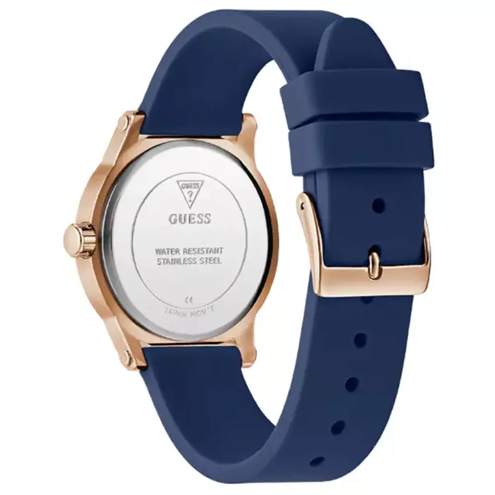 Reloj Guess Annette Cuarzo Azul y Rose Gold