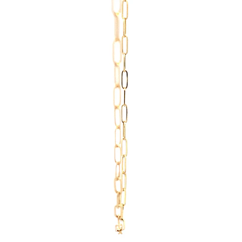 Cadena Limada Oro Amarillo 18K