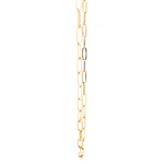 Cadena Limada Oro Amarillo 18K