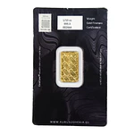Barra De Oro 24K 1/10 Onza Troy Aurus Joyería 