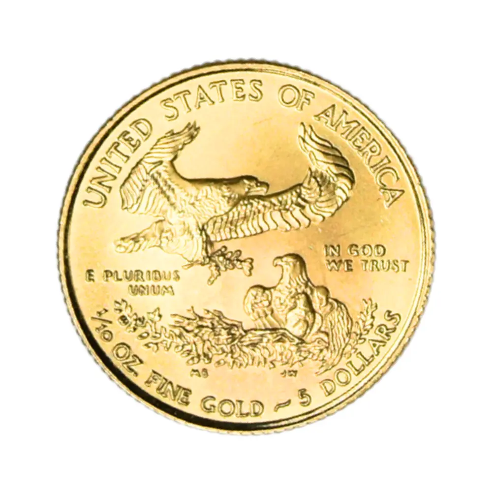 Moneda American Eagle de Oro 22K 5 Dólares 2020