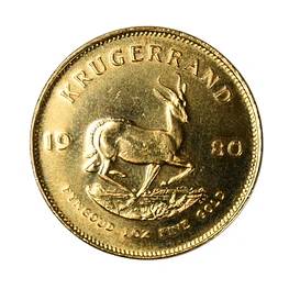 Moneda Krugerrand de Oro 22K Sudáfrica Año 1980 – 1 oz