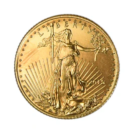 Moneda American Eagle de Oro 22K 5 Dólares 2015