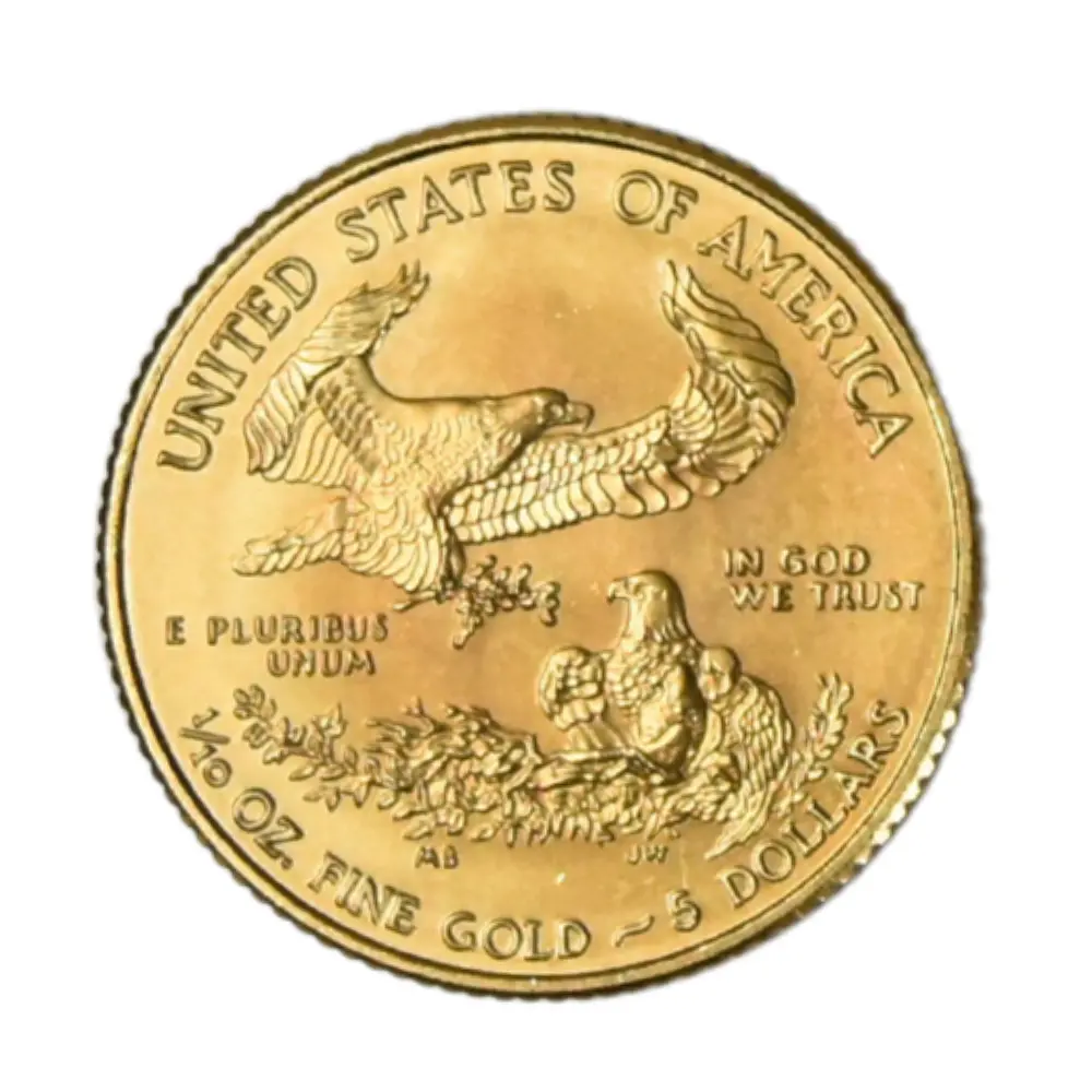 Moneda American Eagle de Oro 22K 5 Dólares 2015