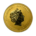 Moneda de Oro 24K 15 Dólares Australia Año 2020