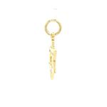 Colgante Estrella de David de Oro Amarillo 18K
