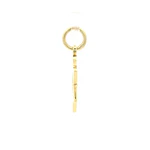 Colgante Estrella de David de Oro Amarillo 18K