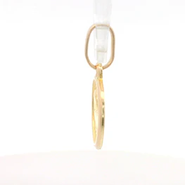 Colgante Medalla Religiosa de Oro Amarillo 18K