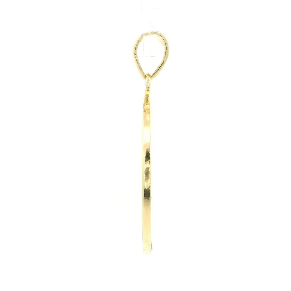 Colgante Medalla Árbol de la Vida de Oro Amarillo 18K