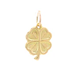 Colgante Trébol de Oro Amarillo 18K