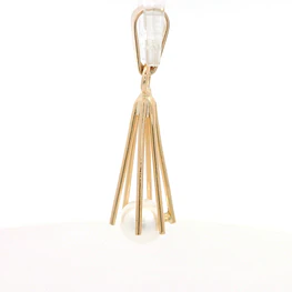 Colgante Canastilla de Oro Amarillo 18K con Perla